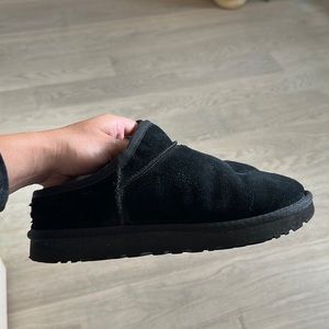 Black UGG classic slipper